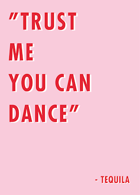 Trust me you can dance Poster